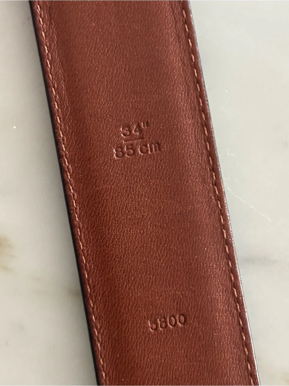 Vintage Coach Leather Belt